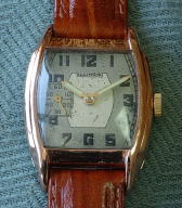 Rare 1929 Illinois wrist with sub seconds @ 9 o'clock